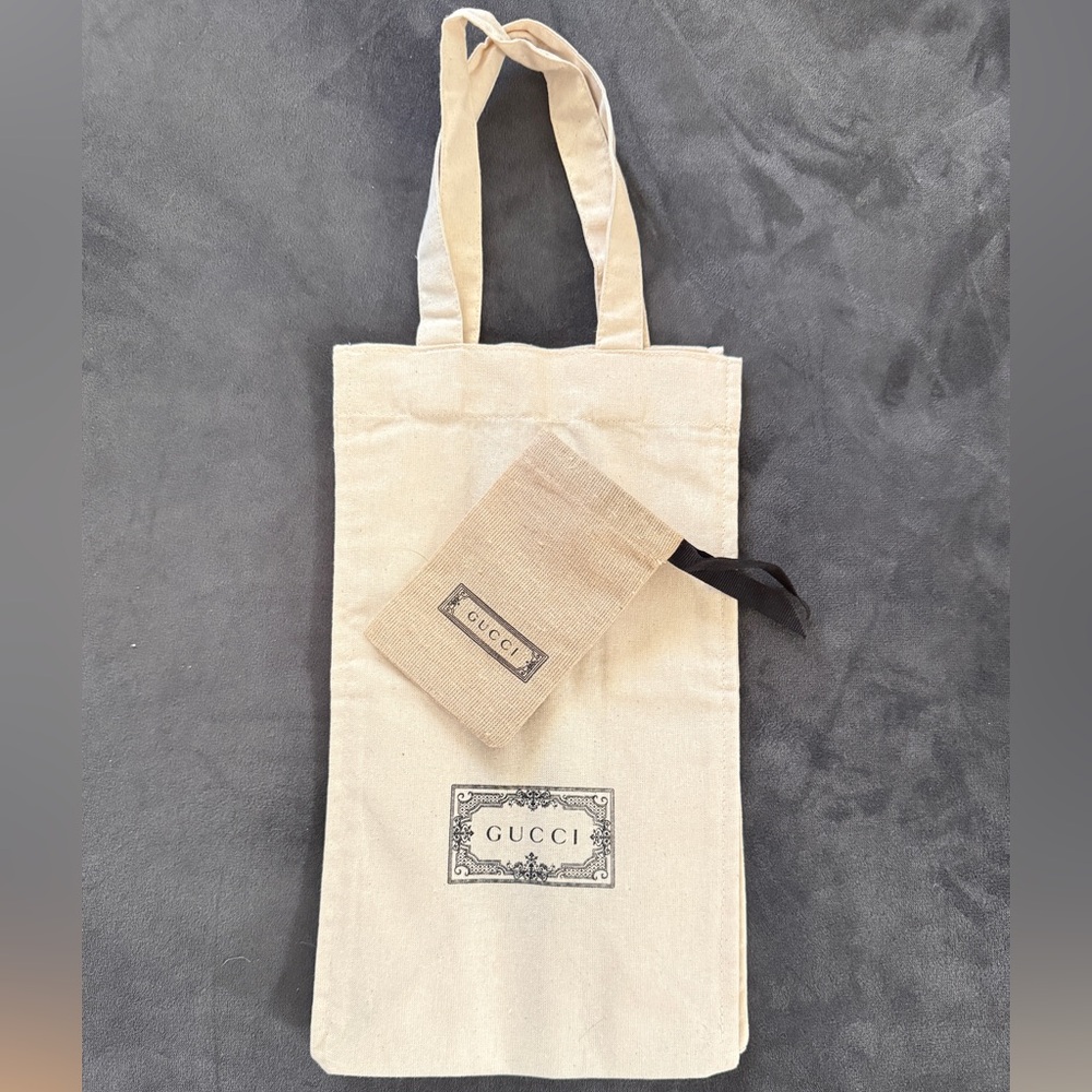 Gucci mini canvas tote bag